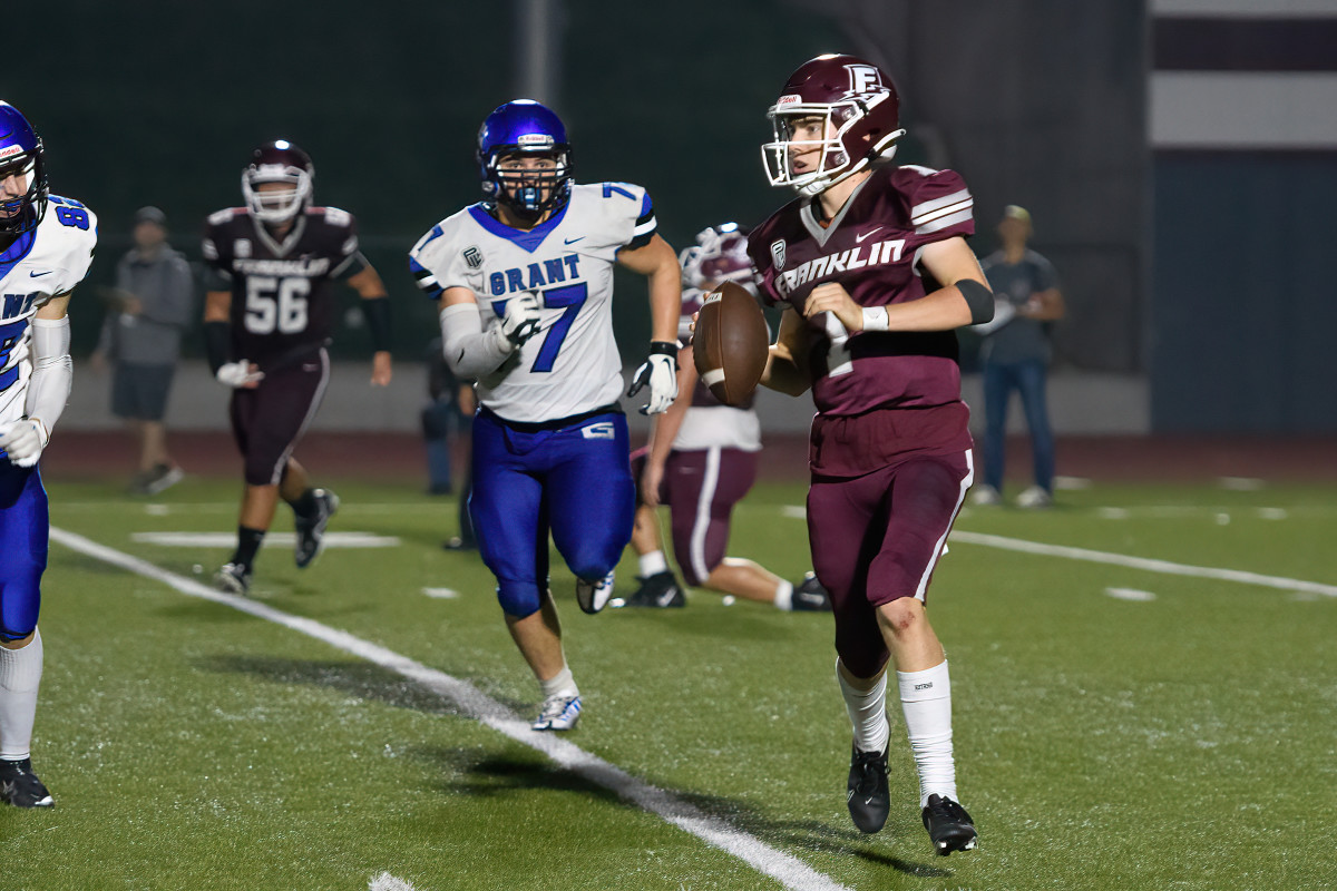 Grant Franklin football Oregon October 7 2022 Ken Waz 66